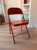 Supreme metal folding chair, Huis en Inrichting, Stoelen, Gebruikt, Ophalen of Verzenden, Metaal, Eén