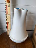 Olav Slingerland design vaas, Minder dan 50 cm, Glas, Blauw, Gebruikt