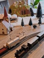 MARKLIN KERSTTREIN. DORP, Ophalen of Verzenden, Wisselstroom, Locomotief, Märklin