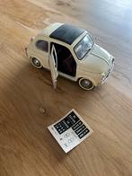 Fiat 500 Modelauto - zonder doos, Hobby en Vrije tijd, Modelauto's | 1:18, Ophalen of Verzenden, Zo goed als nieuw, Auto, Maisto