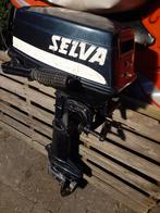 6 pk Selva buitenboordmotor 2 takt, Watersport en Boten, Bootonderdelen, Ophalen of Verzenden, Zo goed als nieuw, Motor en Techniek