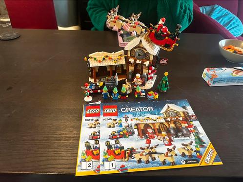 Lego 10245 kerst santa visite, Kinderen en Baby's, Speelgoed | Duplo en Lego, Zo goed als nieuw, Lego, Complete set, Ophalen of Verzenden