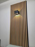 Akoestische wandpaneel met wandlamp, Ophalen, Zo goed als nieuw