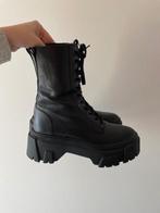 Sacha X Vivian Hoorn black leather platform boots size 37, Lage of Enkellaarzen, Gedragen, Sacha, Ophalen of Verzenden