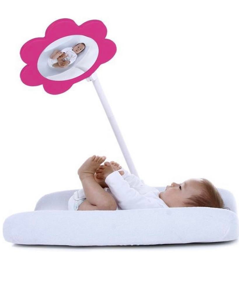 LOOK & LIGHT bloem spiegel lampje commode of leuke decoratie, Ophalen, Zo goed als nieuw, Overige typen