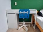 Ikea Micke bureau met bureaustoel, Huis en Inrichting, Bureaus, Ophalen of Verzenden, Met wielen, Gebruikt, Bureau