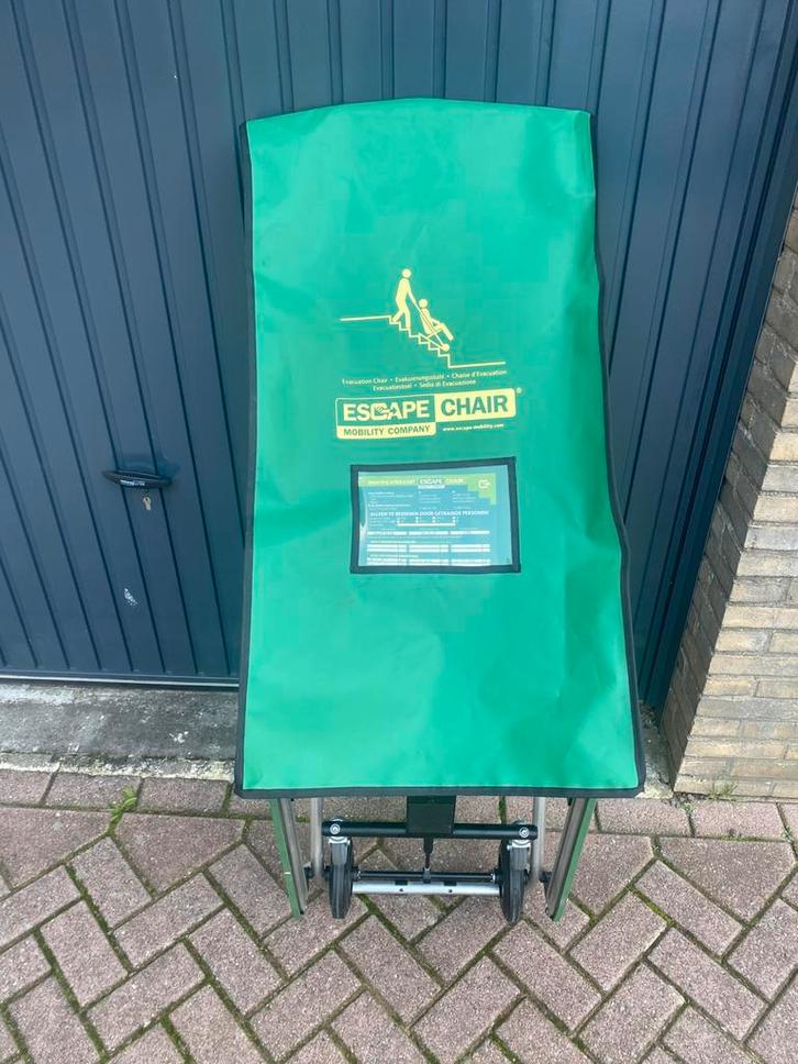 Escape Chair – Evacuatiestoel BHV ontruiming Z.G.A.N., Diversen, Verpleegmiddelen, Zo goed als nieuw, Ophalen of Verzenden