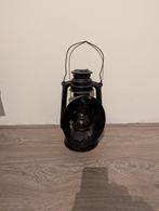 Vintage lantaarn, Gebruikt, Zwart, Ophalen of Verzenden, Metaal