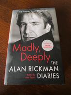 Madly, Deeply: The Alan Rickman Diaries -Sneep- Harry potter, Ophalen of Verzenden, Zo goed als nieuw, Alan Taylor, Film, Tv en Media