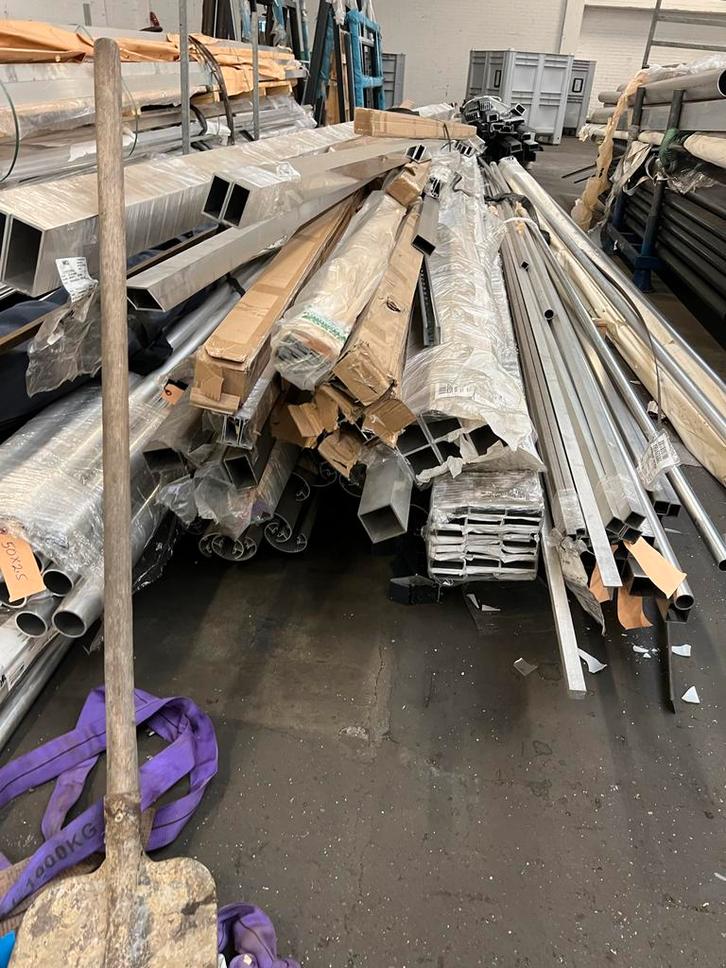 Aluminium & RVS Profielen en Buizen, Doe-het-zelf en Verbouw, Metalen, Gebruikt, Aluminium, Ophalen