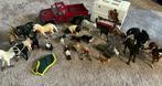Schleich manege met dieren, ruiters en voertuigen, Verzamelen, Speelgoed, Ophalen, Zo goed als nieuw