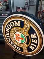 Vintage Reclamebord oranjeboom, Ophalen, Gebruikt, Reclamebord