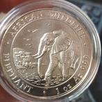 1 oz zilver munt Somalia  2010, Ophalen of Verzenden, Zilver