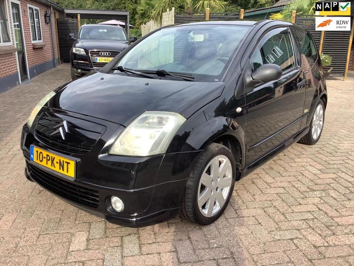 Citroen C2 1.6i-16V VTR AUTOMAAT NIEUWE APK 10-2026, Auto's, Citroën, Bedrijf, Te koop, C2, ABS, Airbags, Boordcomputer, Centrale vergrendeling