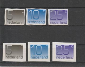 Nederland 2001, NVPH 1108b t/m 1110b, Postfris. beschikbaar voor biedingen