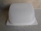 Tupperware Cheesmart Kaasdoos 20x20 cm. Wit, Huis en Inrichting, Ophalen of Verzenden, Zo goed als nieuw, Wit, Overige typen