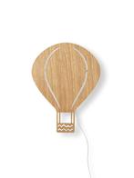 Ferm Living Wandlamp Luchtballon Hout, Huis en Inrichting, Lampen | Wandlampen, Ophalen of Verzenden, Zo goed als nieuw, Hout