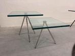 Nieuw Beek Maupertuus Bijzettafel Glas D50 Design Tafel, Huis en Inrichting, 50 tot 100 cm, Rond, Nieuw, Ophalen of Verzenden