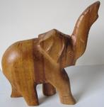 houten olifant zonder slagtanden, Wild dier, Ophalen of Verzenden, Zo goed als nieuw, Beeldje of Figuurtje