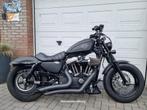 Forty-Eight 1200  2-12-2014 - denim black - diverse opties, 2 cilinders, ABS, Bedrijf, Meer dan 35 kW