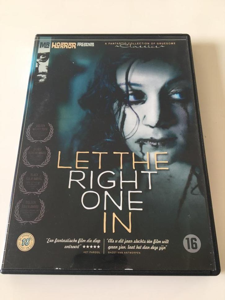 DVD Let The Right One In, Cd's en Dvd's, Dvd's | Horror, Zo goed als nieuw, Overige genres, Vanaf 16 jaar, Ophalen of Verzenden