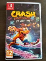 Nintendo Switch - Crash Bandicoot 4 - It’s about time, Spelcomputers en Games, Games | Nintendo Switch, Avontuur en Actie, 1 speler