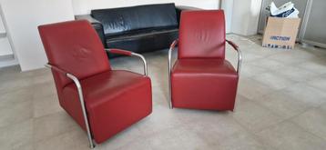 Gelderland fauteuil model 6420 jumboleer met certificaat  beschikbaar voor biedingen