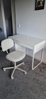 Bureaustoel. Wit/Beige, Huis en Inrichting, Bureaustoelen, Ophalen, Gebruikt, Beige, Bureaustoel