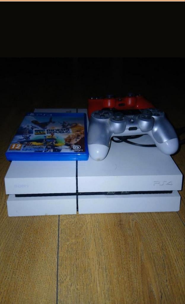 Ps4 met 2 controller, Spelcomputers en Games, Spelcomputers | Sony PlayStation 4, Ophalen of Verzenden, Met 1 controller, Original
