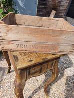 Houten veiling  kist, Huis en Inrichting, Woonaccessoires | Kisten, Ophalen of Verzenden, 50 tot 100 cm, 50 tot 75 cm, Minder dan 50 cm