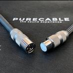Purecable Digital110 AES/EBU XLR Kabel - 100cm Zgan, Ophalen of Verzenden, Zo goed als nieuw, Minder dan 2 meter, Overige kabels