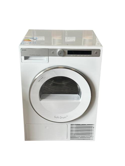 Asko T608HX.W droger 8KG A+++ nieuw, Witgoed en Apparatuur, Wasdrogers, Nieuw, Luchtafvoer, Voorlader, 8 tot 10 kg, 85 tot 90 cm
