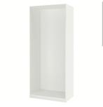 Ikea pax kast met Tyssendal deuren (100x50x236), Ophalen, 200 cm of meer, 50 tot 100 cm, Zo goed als nieuw