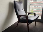 Pastoe FT08 -  Yngve Ekstrom retro vintage fauteuils 50 / 60, Gebruikt, Verzenden, Zwart, Hout