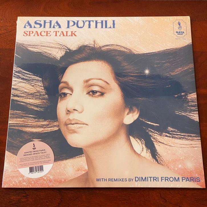 12” Asha Puthli - Space Talk (Dimitri From Paris Remix), Cd's en Dvd's, Vinyl | R&B en Soul, Nieuw in verpakking, 1980 tot 2000