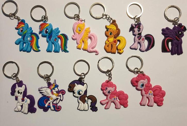 My Little pony diverse sleutelhangers, nieuw!, Hobby en Vrije tijd, Feestartikelen, Nieuw, Feestartikel, Ophalen of Verzenden