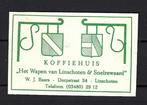 1786 Linschoten Koffiehuis HET WAPRN VAN LINSCHOTEN, Ophalen of Verzenden, Nederland