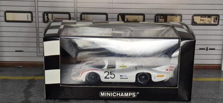 1.43 porsche 917l 24h le mans 1970, Hobby en Vrije tijd, Modelauto's | 1:43, Zo goed als nieuw, Auto, MiniChamps, Ophalen of Verzenden