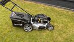 Benzine grasmaaier. Zelfrijdend met startmotor., Tuin en Terras, Grasmaaiers, Ophalen, Cirkelmaaier, Gebruikt, Benzine-grasmaaier