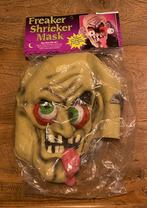 Freaker Shrieker masker, Nieuw, Ophalen of Verzenden, Feestartikel, Halloween of Griezel