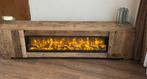 Mooie TV Kast met Open Haard Effect, Huis en Inrichting, Kasten | Televisiemeubels, Ophalen, 150 tot 200 cm, Zo goed als nieuw