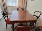 Eettafel  met 4 stoelen, Ophalen of Verzenden