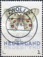 Nederland- 2014- Persoonlijke- Vlinders Zomer- Apollo- G, Postzegels en Munten, Verzenden, Na 1940, Gestempeld