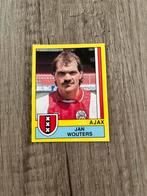 Panini Voetbal 90 - Jan Wouters Ajax, Verzamelen, Ophalen of Verzenden, Zo goed als nieuw, Ajax, Poster, Plaatje of Sticker