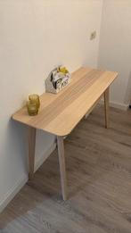 Sidetable blank grenen, Huis en Inrichting, Tafels | Sidetables, Ophalen, 100 tot 150 cm, Zo goed als nieuw, Modern