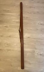 GII handgemaakte hengelkoker, met leer bekleed. Nieuwstaat., Ophalen, Zo goed als nieuw, Overige typen