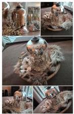 Kerstbel zilver Braxton interiors, Ophalen of Verzenden, Zo goed als nieuw