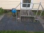 Opstap voor stacaravan/chalet., Caravans en Kamperen, Ophalen, Gebruikt