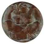 PENNING VPK 1980 Theo van de Vathorst : A Bird in the Hand, Postzegels en Munten, Verzenden, Brons, Nederland