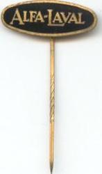 Speldje ALFA LAVAL MELKMACHINES (A1), Verzenden, Gebruikt, Overige onderwerpen